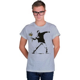 Футболка Fanbolka Бенксі Метатель Квітів