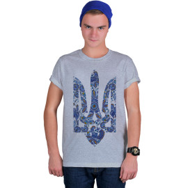 Футболка Fanbolka Тризуб Петриківський розпис
