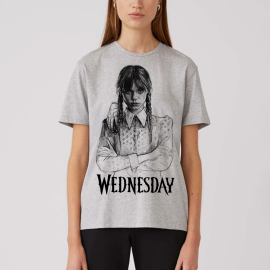 Футболка Fanbolka Уенздей Аддамс 
