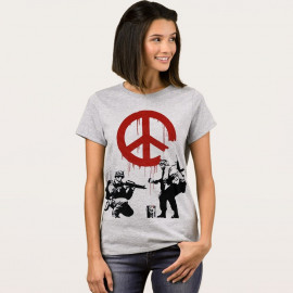 Футболка Fanbolka Бенксі Знак Миру