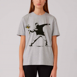 Футболка Fanbolka Бенксі Метатель Квітів