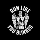 Футболка Доктор Хто "Біжи від Ангела"