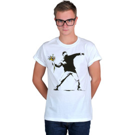 Футболка Fanbolka Бенксі Метатель Квітів