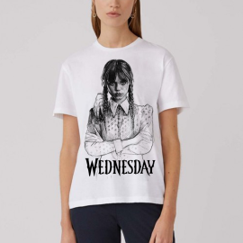 Футболка Fanbolka Уенздей Аддамс 