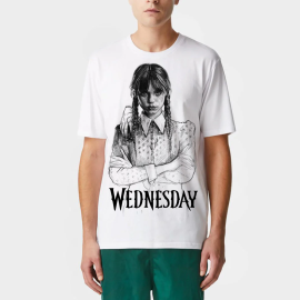 Футболка Fanbolka Уенздей Аддамс 