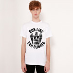 Футболка Доктор Хто "Біжи від Ангела"